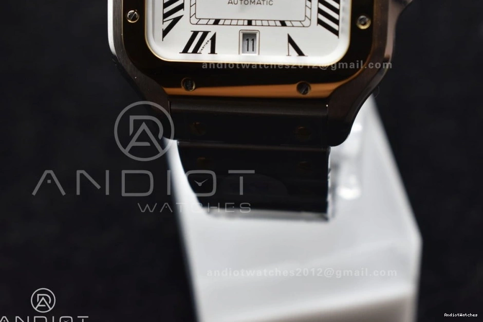 on BVF SS 1:1 40mm Contemporary Best 9015 YG Cartier de 1053 SS MIYOTA V YG Bracelet Edition White SmartLinks Dial Santos 0828